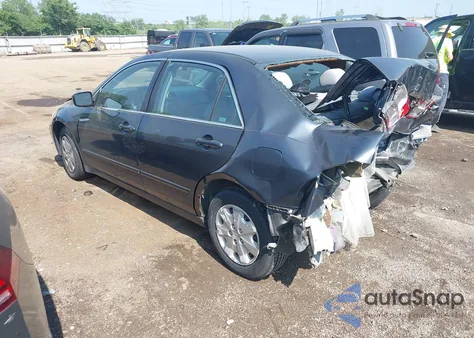 2003 Honda Accord 2.4 Lx z USA, uszkodzony, nr VIN 1HGCM56353A046164